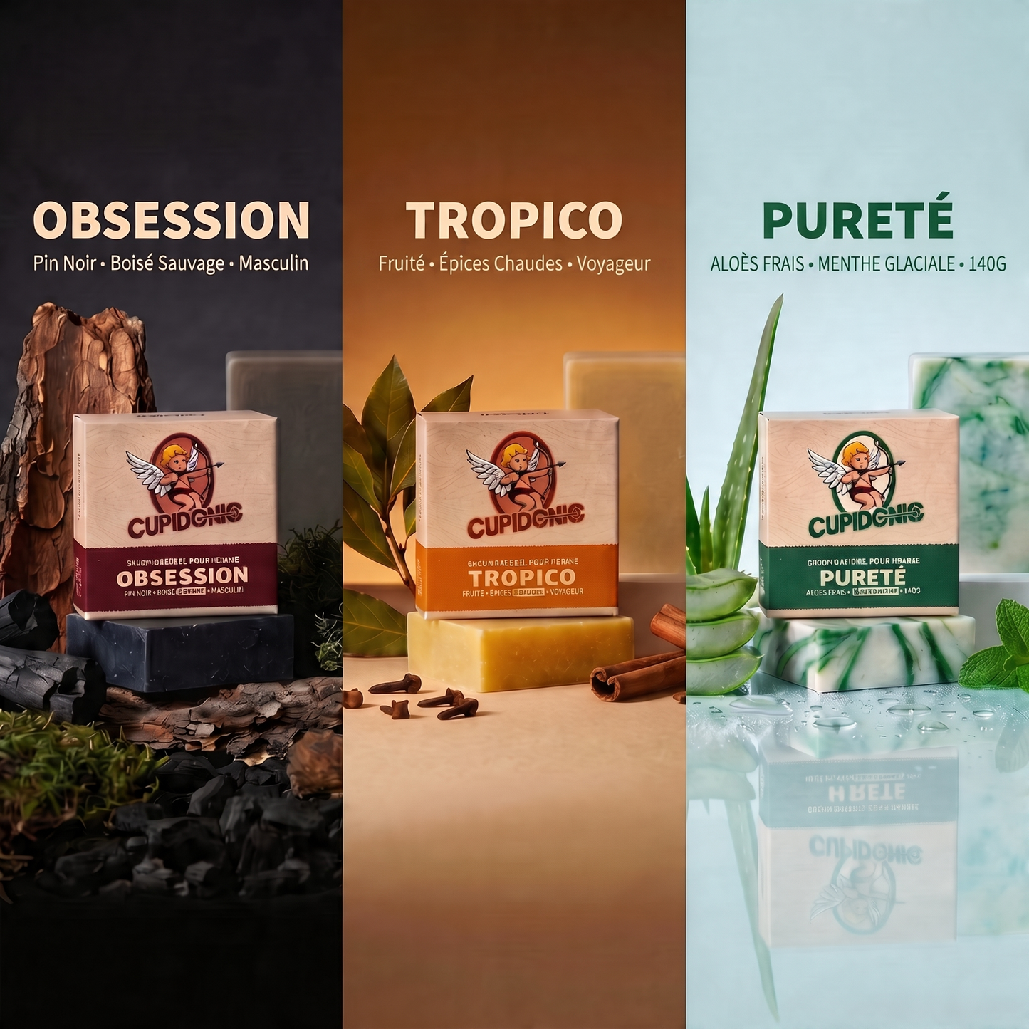 Pack de Savons Naturels